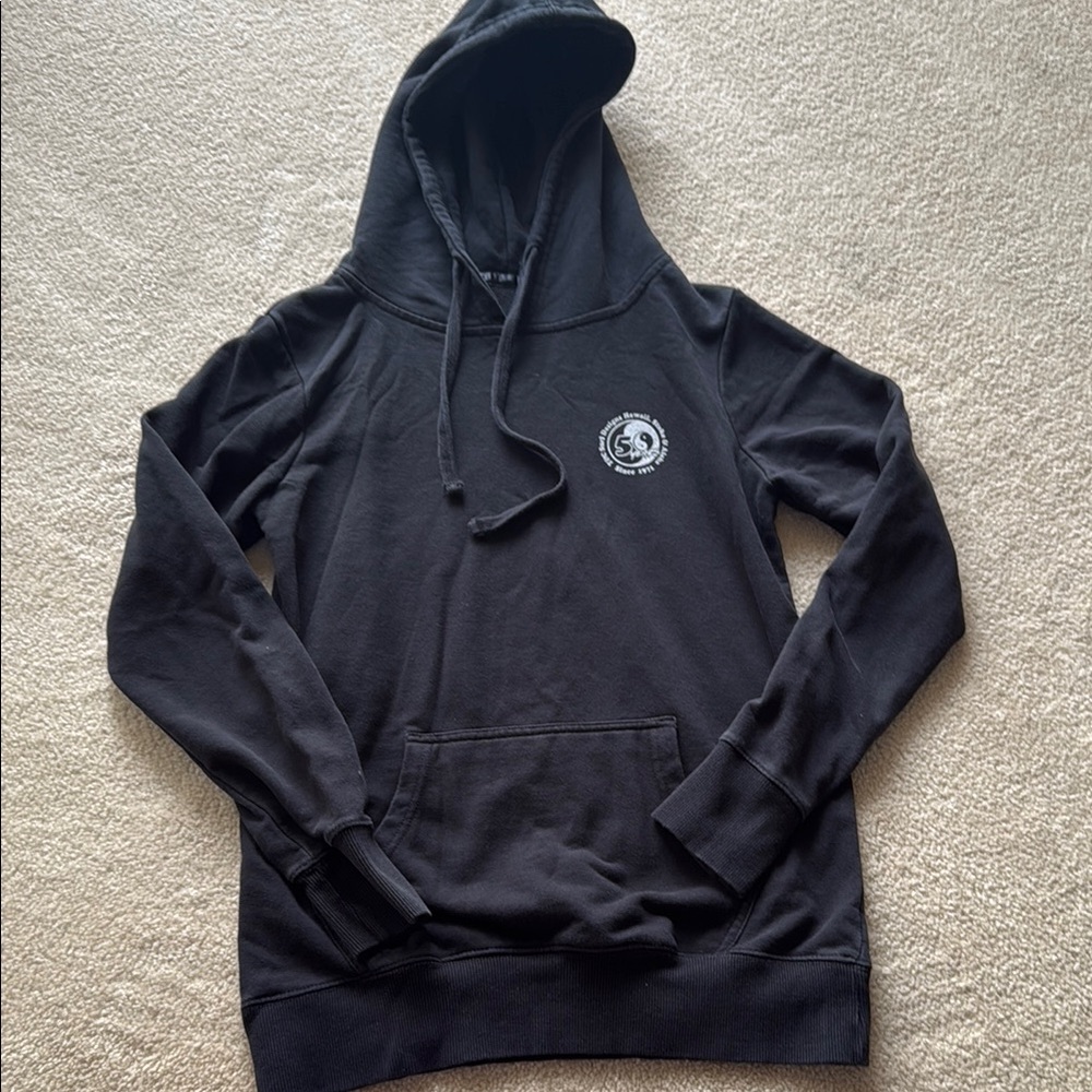 Black Hoodie with Logo
